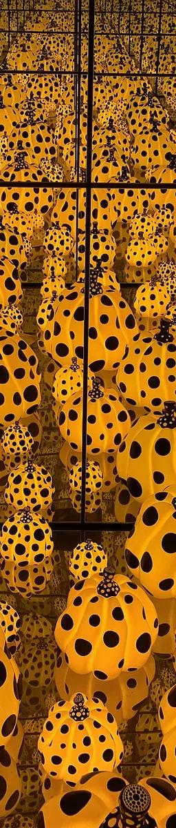 Yayoi Kusama, The Spirits of the Pumpkins Descended into the Heavens