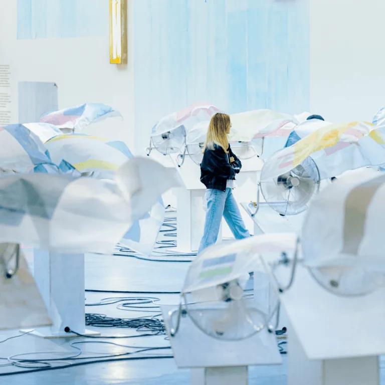Installation view from Jesse Darling's The Ambassadors