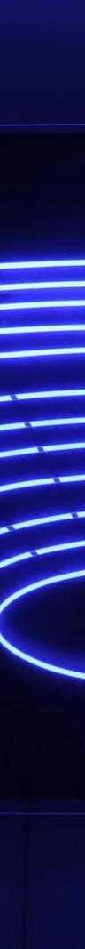 Paolo Scirpa, Il Teatro, 1988-2019, blue neon on wood