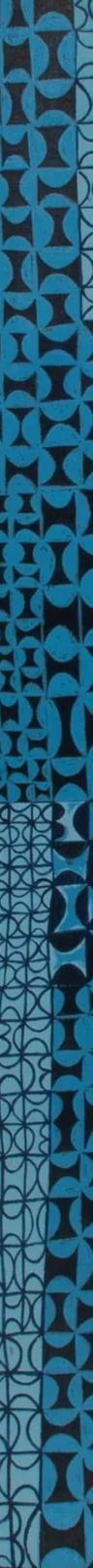 Anwar Jalal Shemza, Blue, Blue, Jazz, 1967, oil on canvas