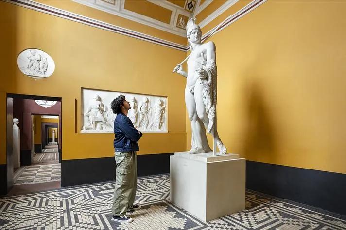 Thorvaldsen's sculptures at Thorvaldsens Museum