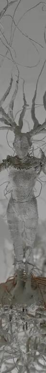 Detail of a Cathy de Monchaux sculpture