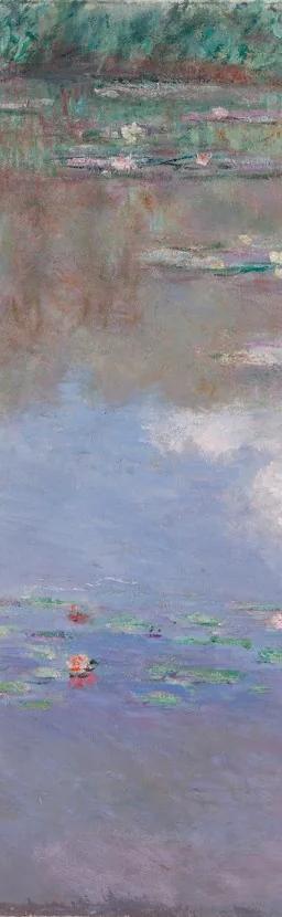 Claude Monet, The Water Lily Pond (Clouds), 1903. Oil on canvas.
