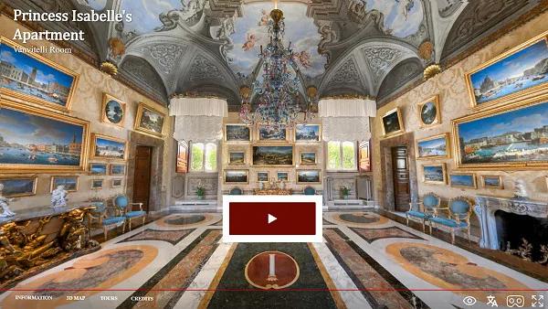 The Princess Isabelle Apartment, ground floor of Palazzo Colonna, Rome