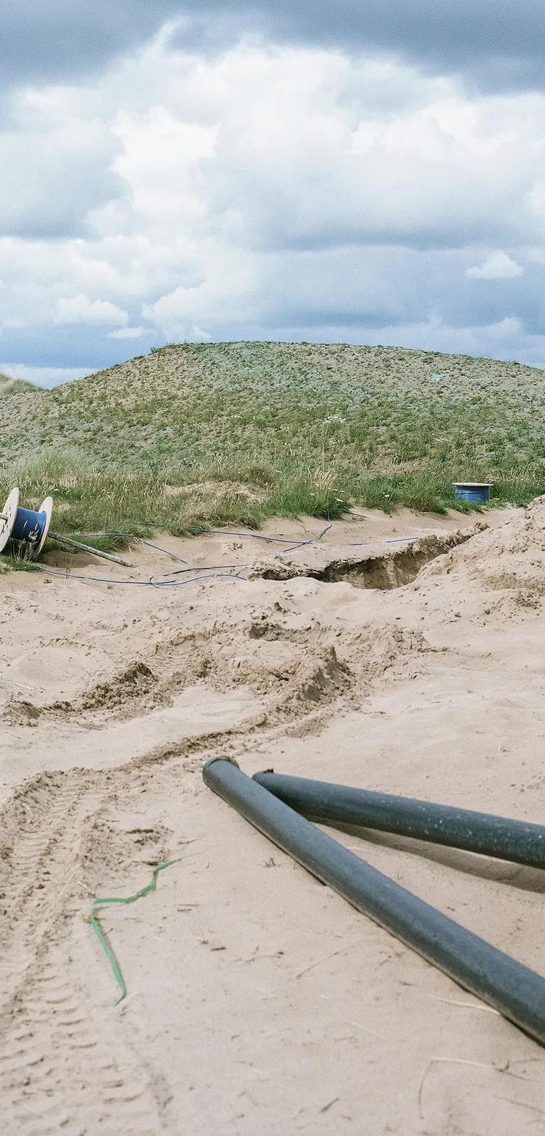 Hydroseeding and Dune Stabilisation by Alicia Bruce, RPS International Photography Exhibition 167