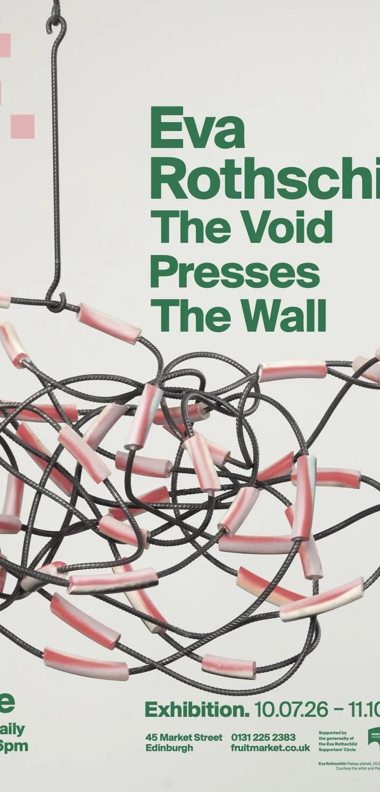 Eva Rothschild: The Void Presses The Wall at Fruitmarket