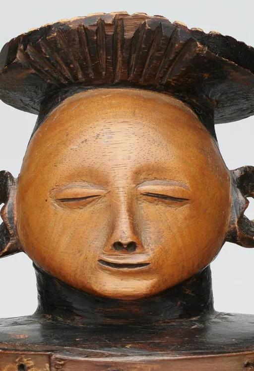 An African sculpture from the Art Institute's Arts of Africa collection, shown in Body and Being in African Art