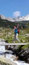 Friederike Kaiser in alpine terrain