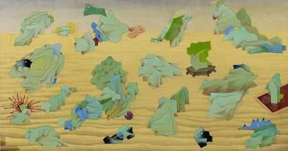 Yuan Jai, Jadeite Cabbage (1999), ink and colour on paper