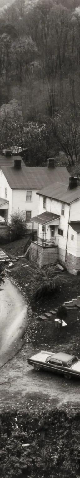 Ted Wathen, Former Company Houses, Jenkins, Letcher County, Kentucky, 1975, gelatin silver print