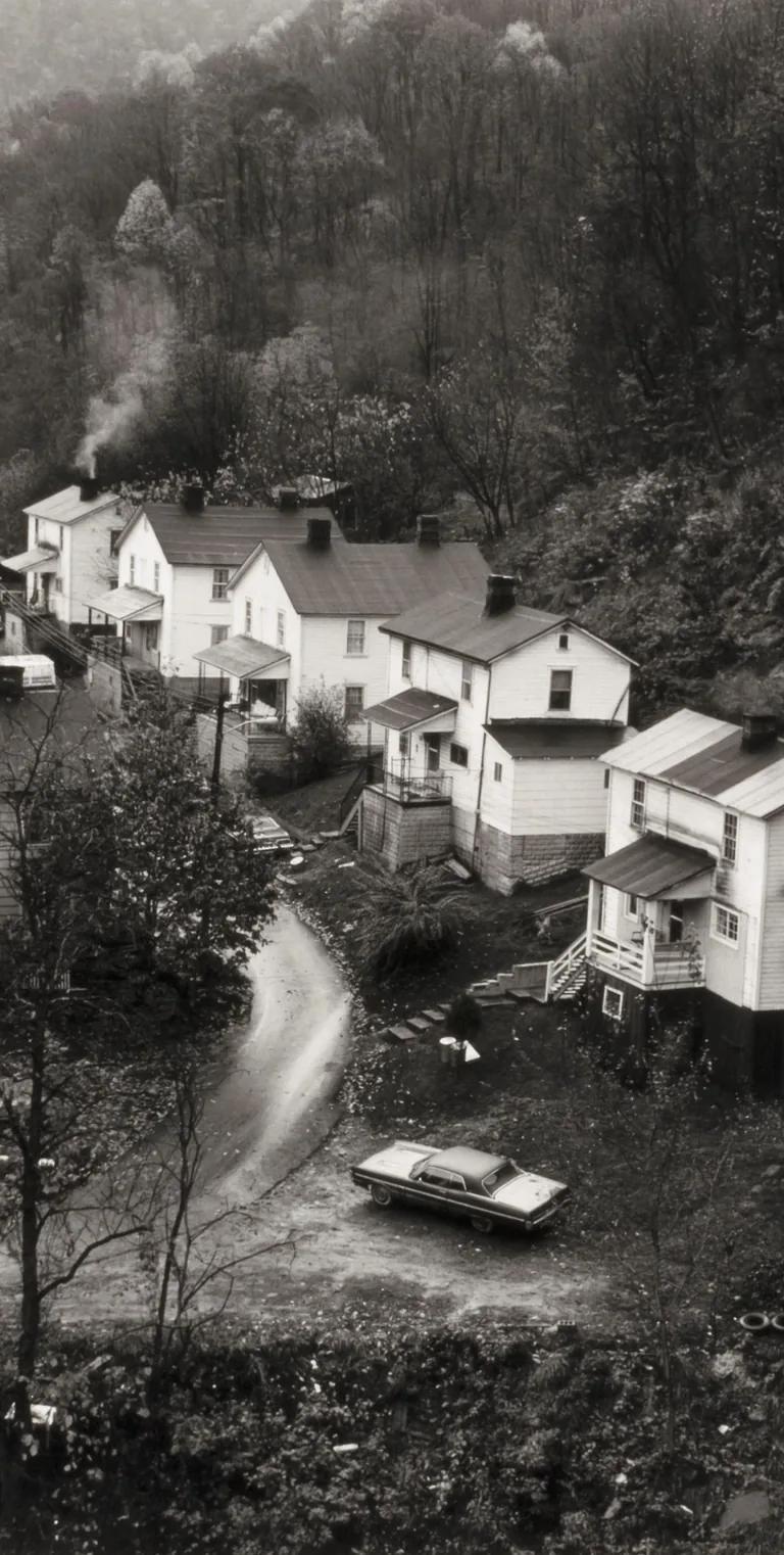 Ted Wathen, Former Company Houses, Jenkins, Letcher County, Kentucky, 1975, gelatin silver print