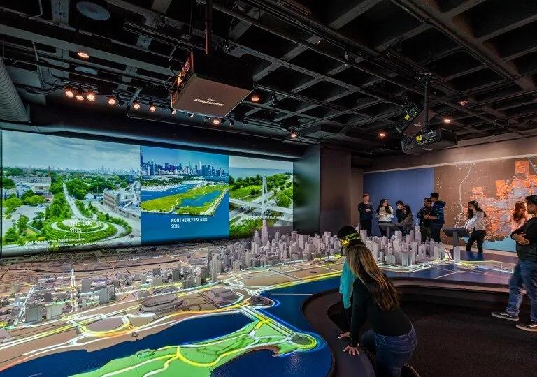 The Chicago City Model Experience at the Chicago Architecture Center