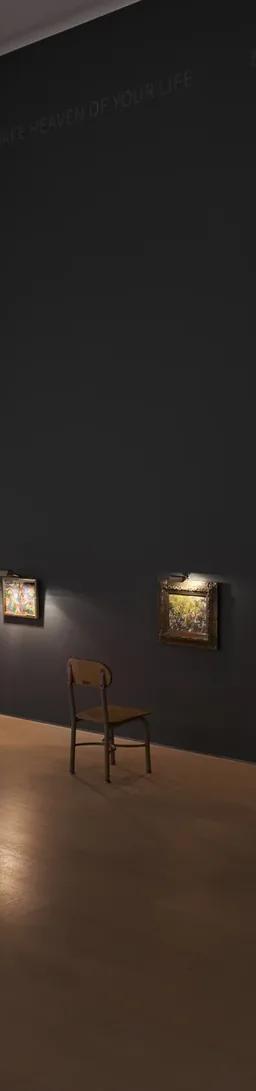 Installation view of Paul Thek: Dream of Vanishing at Pace Gallery, New York