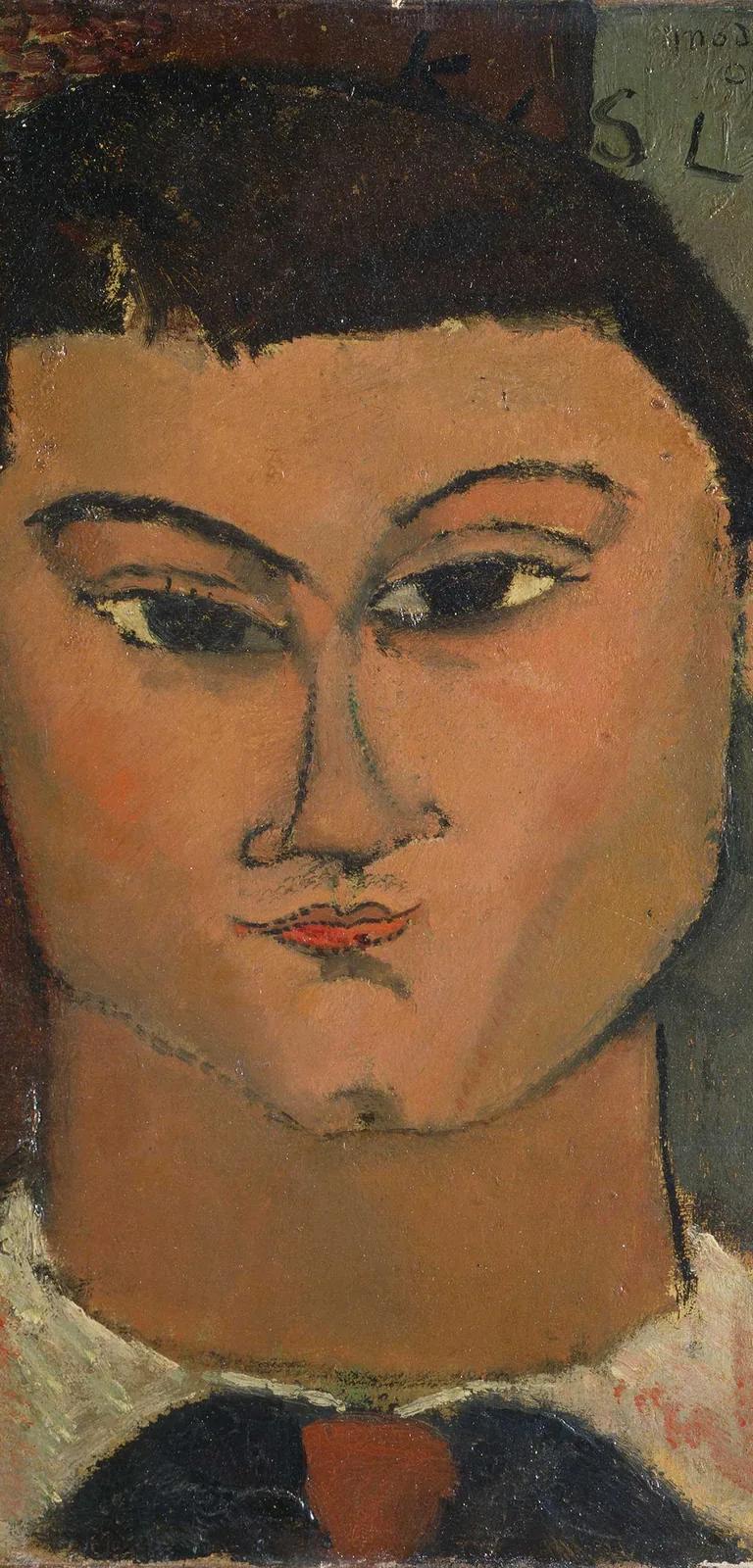 Amedeo Modigliani, Portrait of the Painter Moise Kisling, 1915