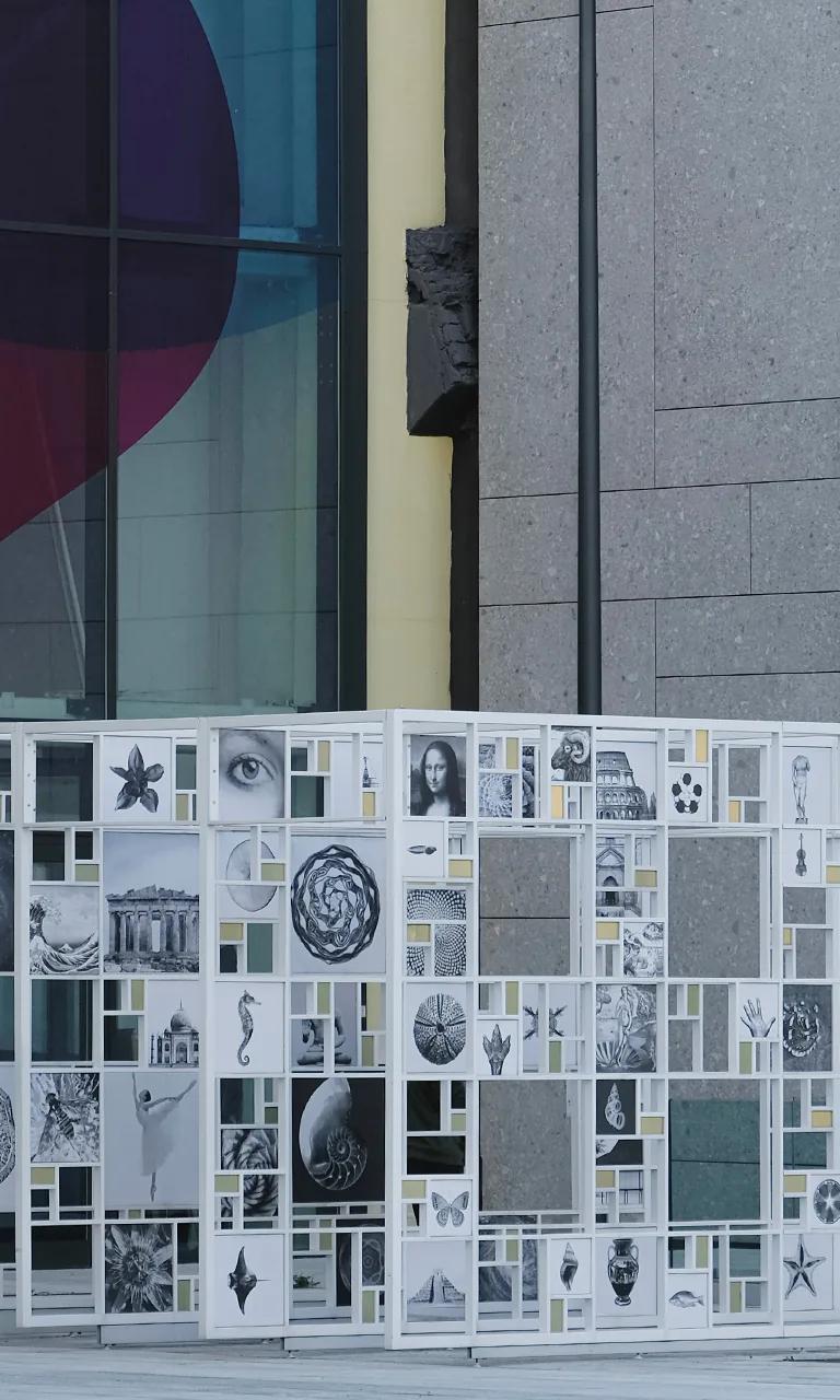 Compasso d'Oro. Spanning the world installation