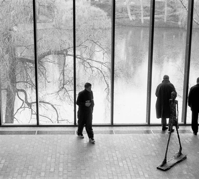 The Giacometti room at Louisiana Museum of Modern Art