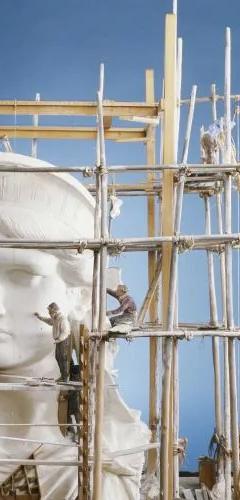 Lady Liberté exhibition on the making of the Statue of Liberty at the Musée des Arts et Métiers