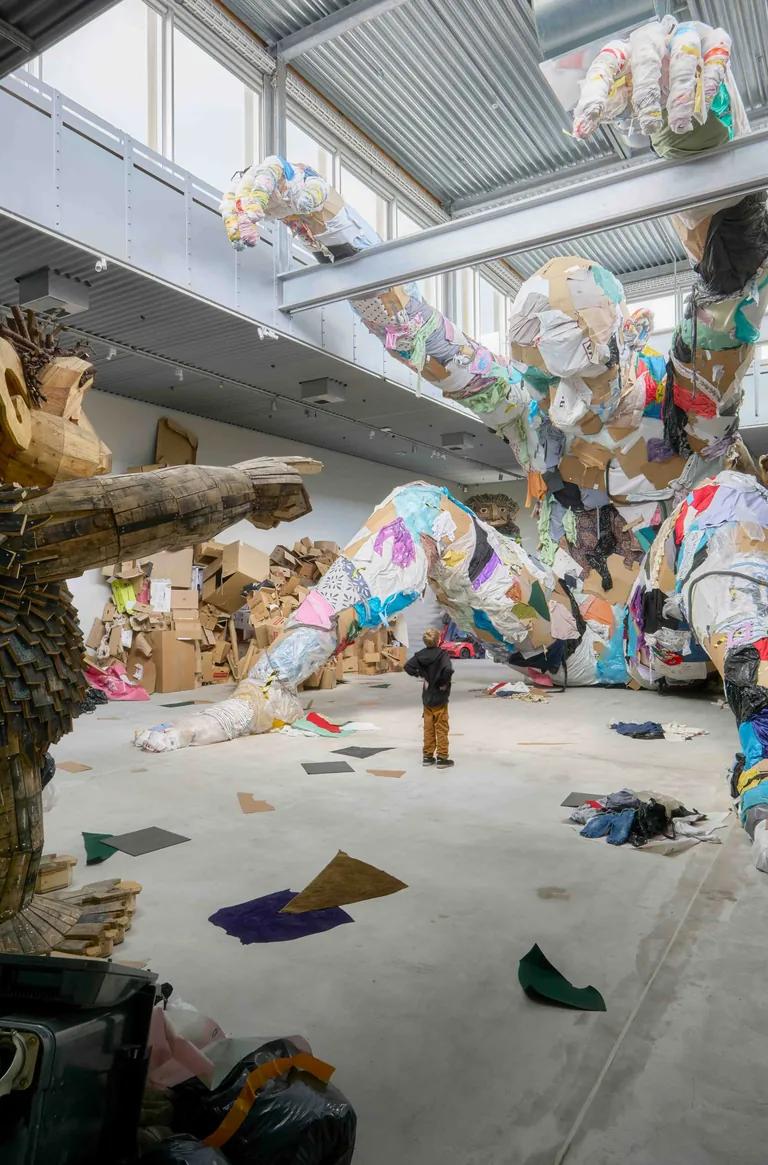 Thomas Dambo, The Garbage Man, at ARKEN