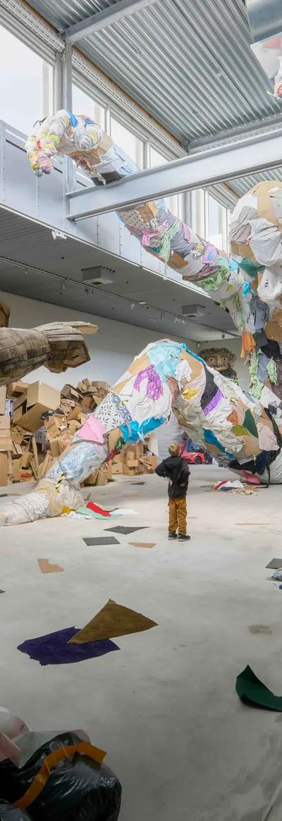 Thomas Dambo, The Garbage Man, at ARKEN