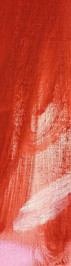Abstract painting by Emma McIntyre on view at David Zwirner, Tribeca, New York