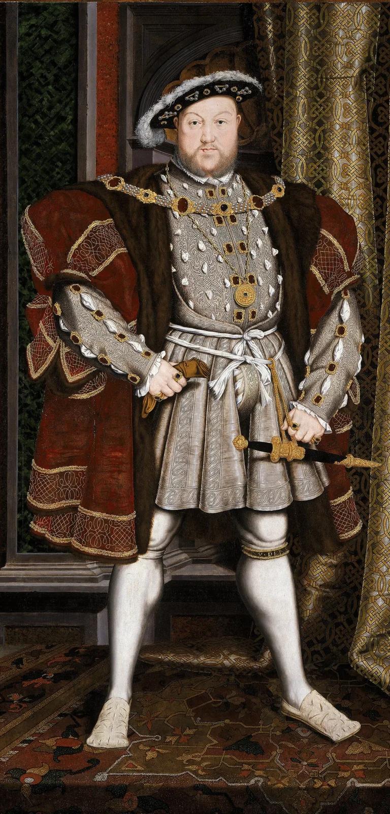 Portrait of Henry VIII after Holbein
