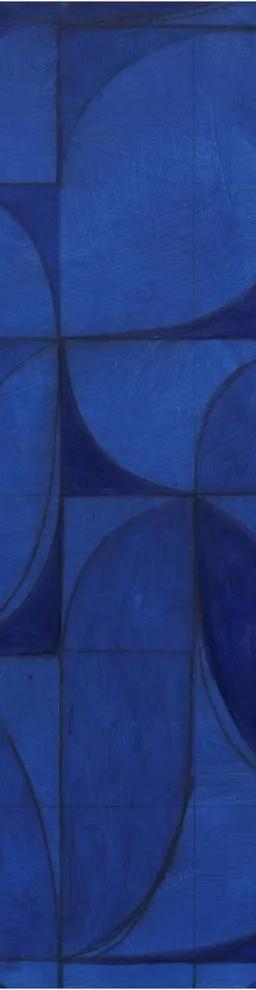 Kamrooz Aram, Untitled (Arabesque Composition in Lapis Lazuli), 2021