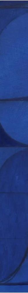 Kamrooz Aram, Untitled (Arabesque Composition in Lapis Lazuli), 2021