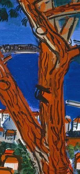Raoul Dufy, Golfe Juan (detail)