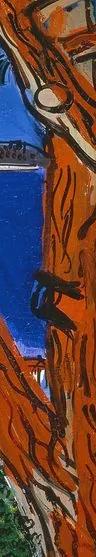 Raoul Dufy, Golfe Juan (detail)