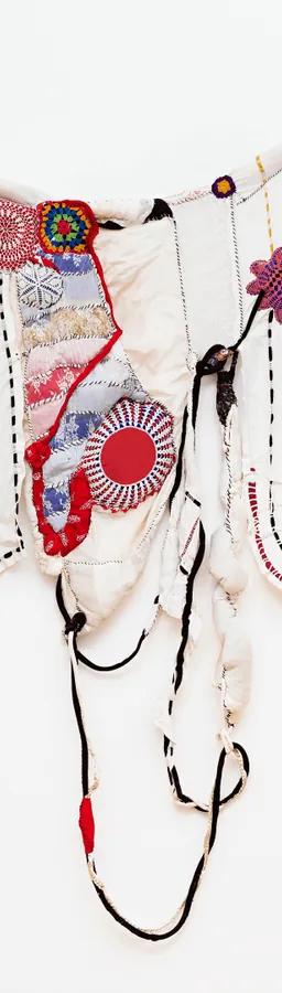 Textile sculpture by Sonia Gomes from Wild Heart