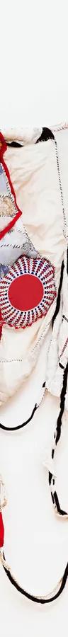 Textile sculpture by Sonia Gomes from Wild Heart
