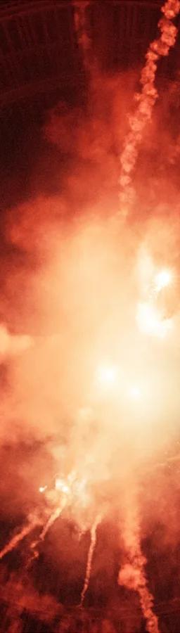 Film still from Julian Charrière's Controlled Burn (2022)