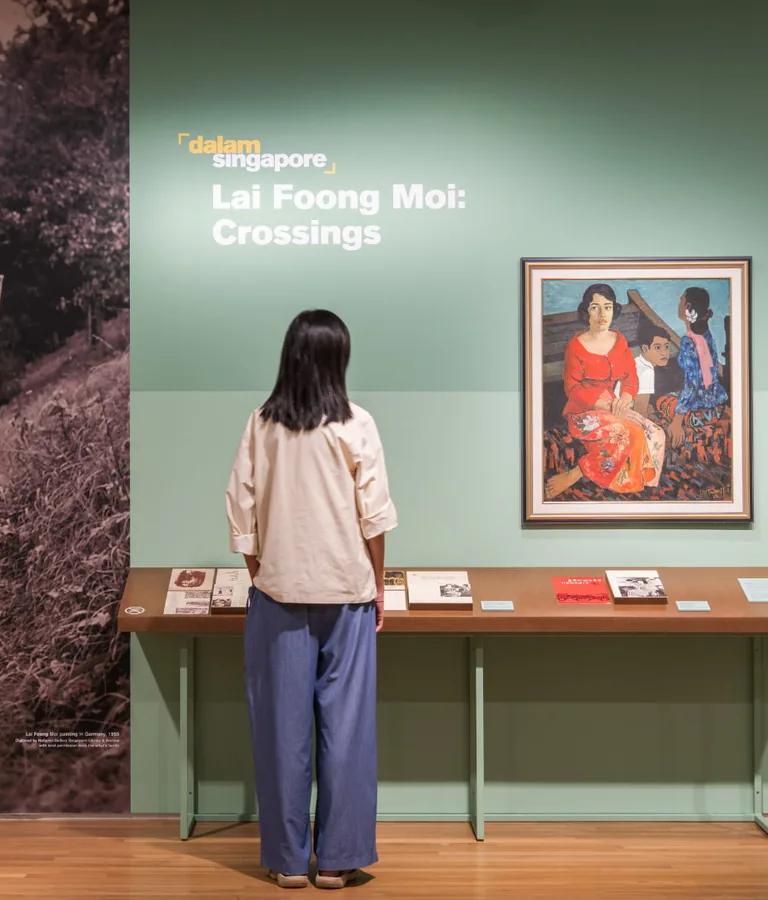 Lai Foong Moi: Crossings exhibition banner