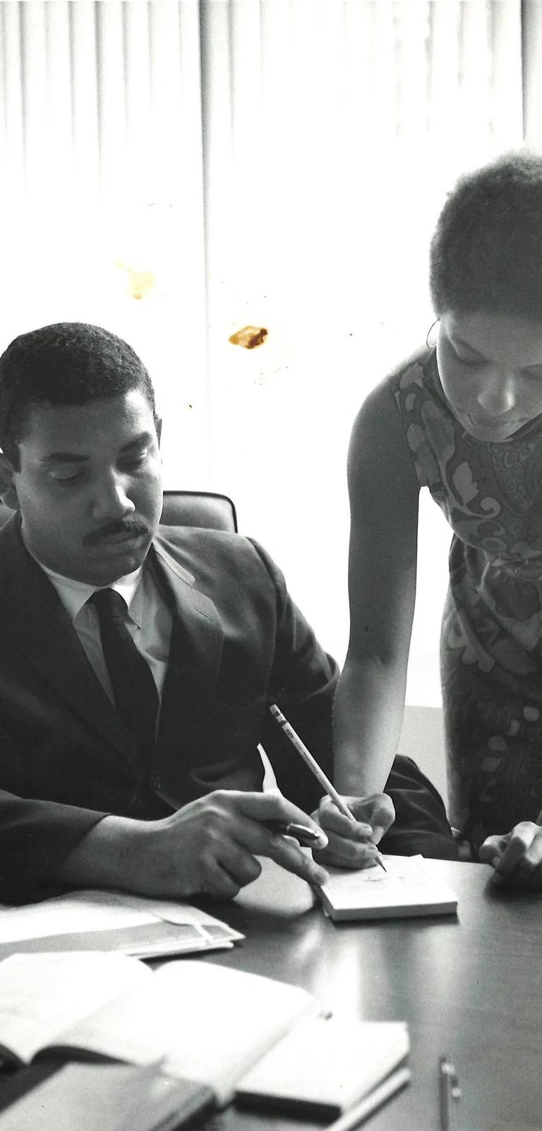 Archival photograph from the Studio Museum in Harlem, featured in To Be A Place