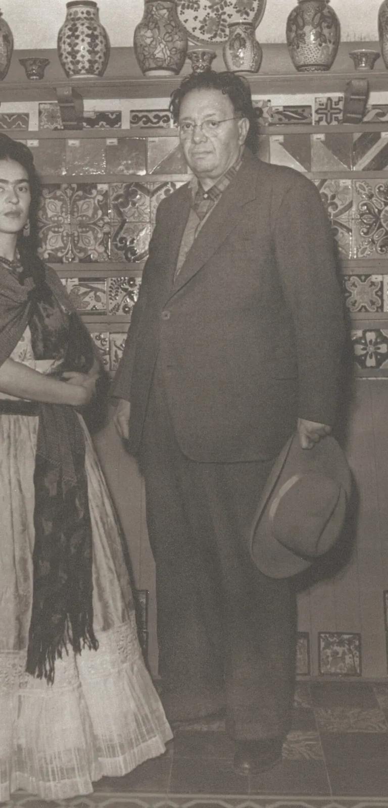 Work by Frida Kahlo and Diego Rivera in Frida and Diego: The Last Dream