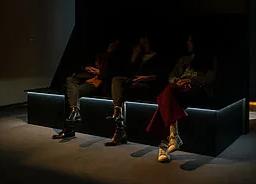 Installation view of Echoes of the Tides by Yo-E Ryou