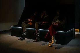 Installation view of Echoes of the Tides by Yo-E Ryou