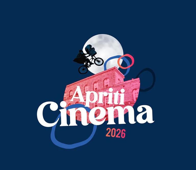 Apriti Cinema 2026 open-air screening poster, Piazza de' Pitti