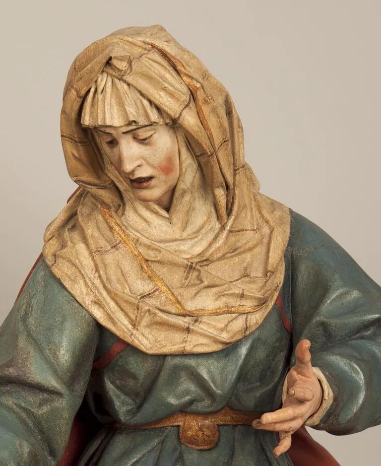 Polychrome wooden sculpture from the Museo Nacional de Escultura, Valladolid