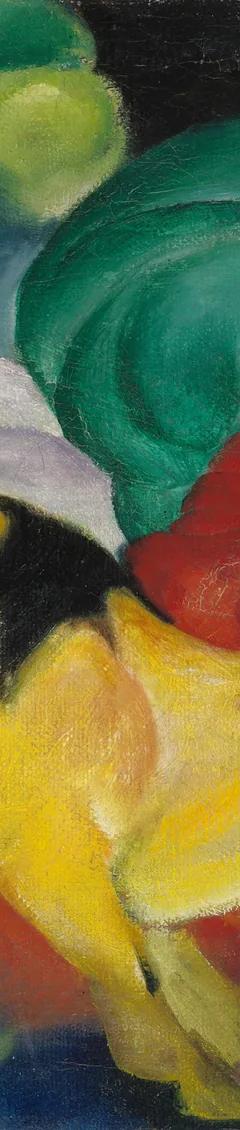 Franz Marc painting from the Blue Rider collection