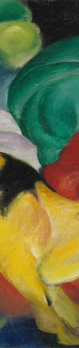 Franz Marc painting from the Blue Rider collection