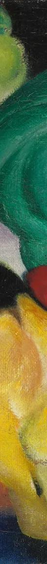 Franz Marc painting from the Blue Rider collection