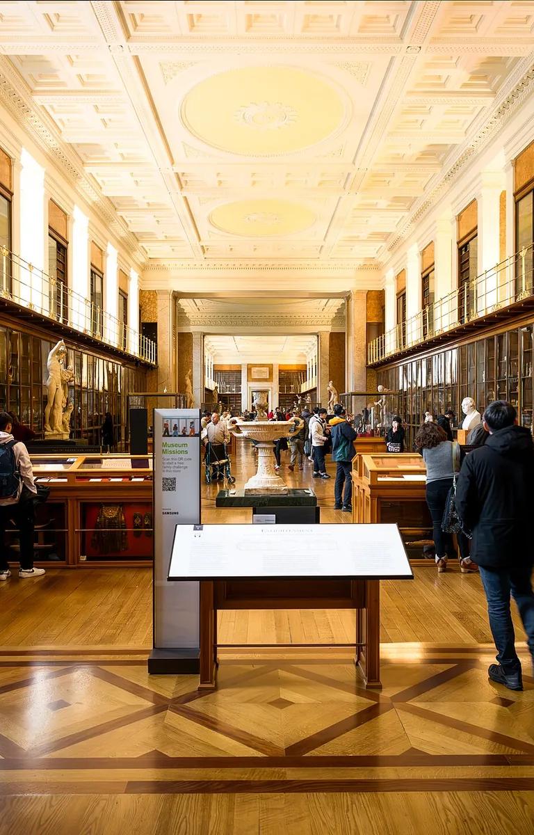The Enlightenment Gallery in the British Museum