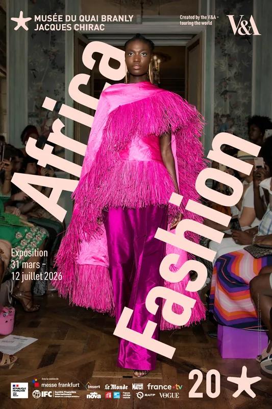 Poster for the Africa Fashion exhibition