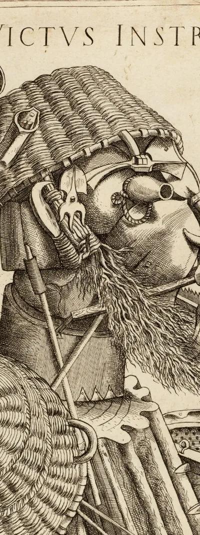 Print from the Oltre il Rinascimento exhibition at Palazzo Medici Riccardi