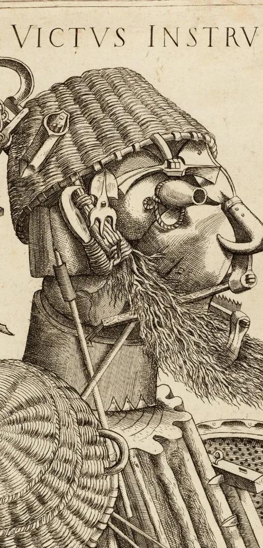Print from the Oltre il Rinascimento exhibition at Palazzo Medici Riccardi