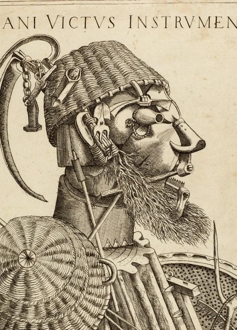 Print from the Oltre il Rinascimento exhibition at Palazzo Medici Riccardi