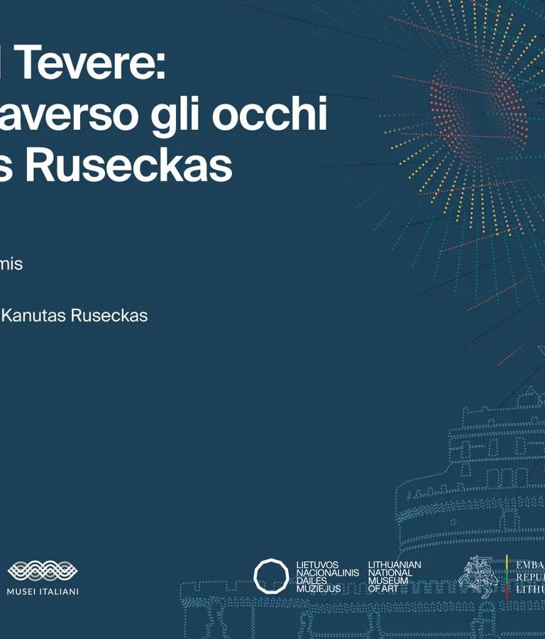 Fuochi sul Tevere exhibition of Kanutas Ruseckas paintings at Castel Sant'Angelo