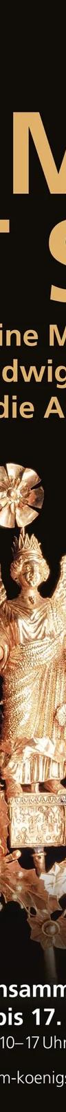 Exhibition poster for Collecting with Style: Caroline Murat, Ludwig I and Antiquity