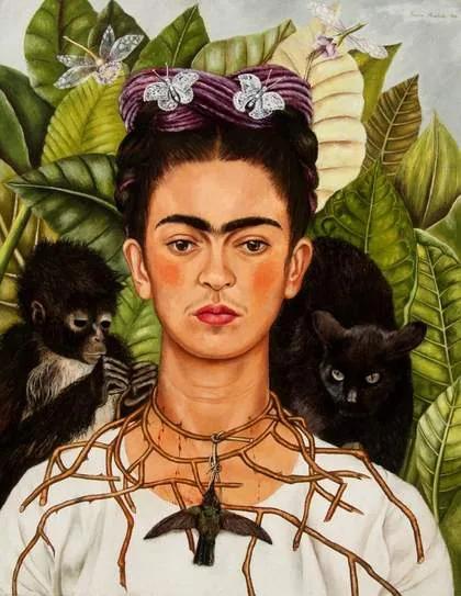 Self-portrait by Frida Kahlo